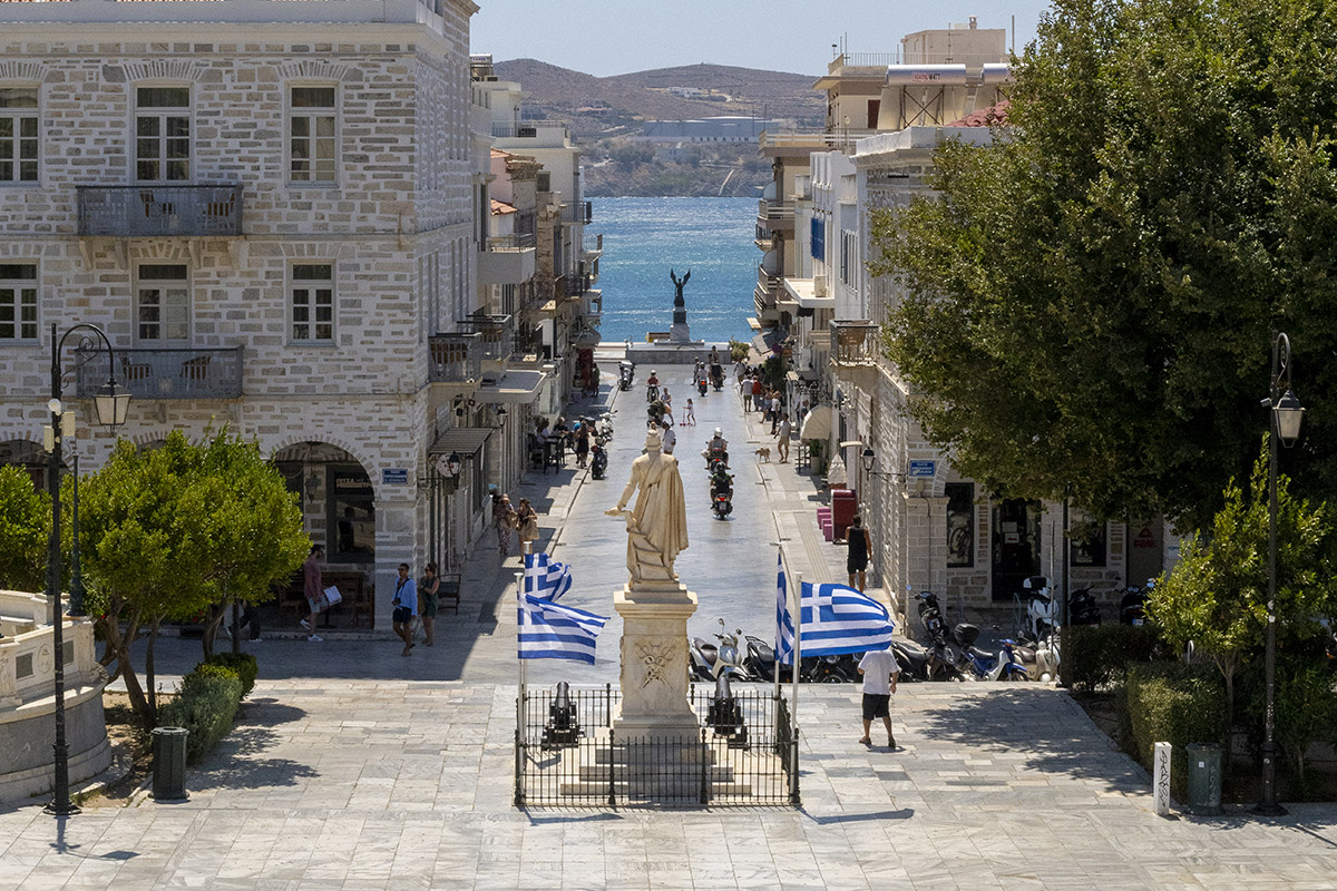 Ermoupoli Syros — neoclassical city and capital of the Cyclades